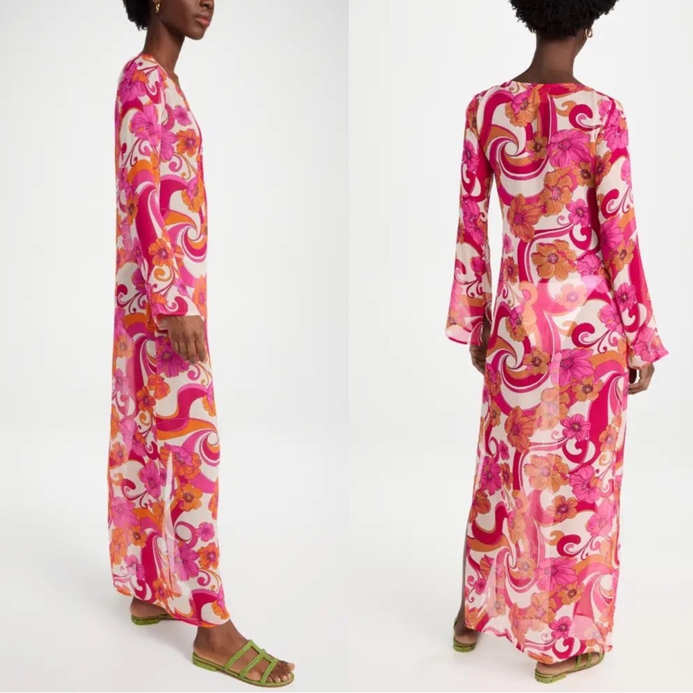 CIN CIN Totem Hoop Maxi Dress in Ultraviolet